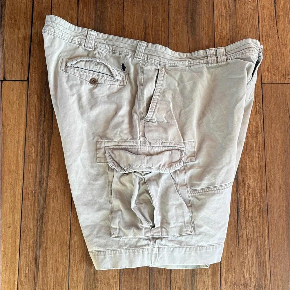 Ralph Lauren Polo Big Man Men’s Khaki Chino Shorts Size 50B Big - Picture 8 of 10